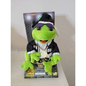Gemmy Co. FROGZ "Rappit Ribbit" Animated Hip Hop Figure, Vintage NEW